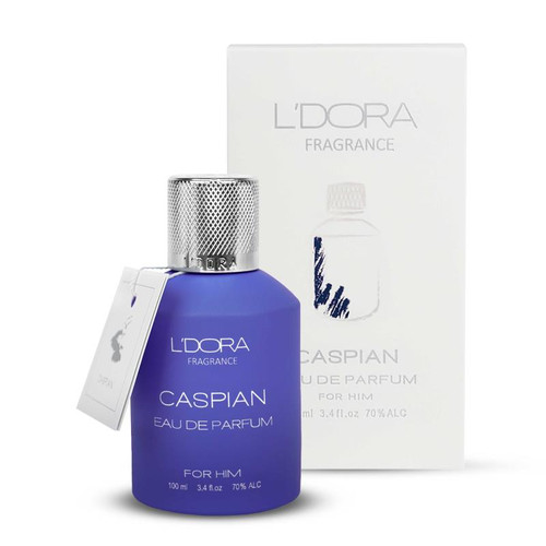 ادوپرفیوم مردانه مدل CASPIAN لدورا فرگرنس 100 میلیلیتر