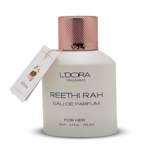 ادوپرفیوم زنانه مدل REETHI RAH لدورا فرگرنس 100 میلیلیتر