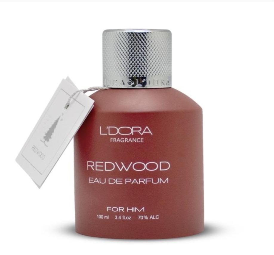 ادوپرفیوم مردانه مدل REDWOOD لدورا فرگرنس 100 میلی‌لیتر
